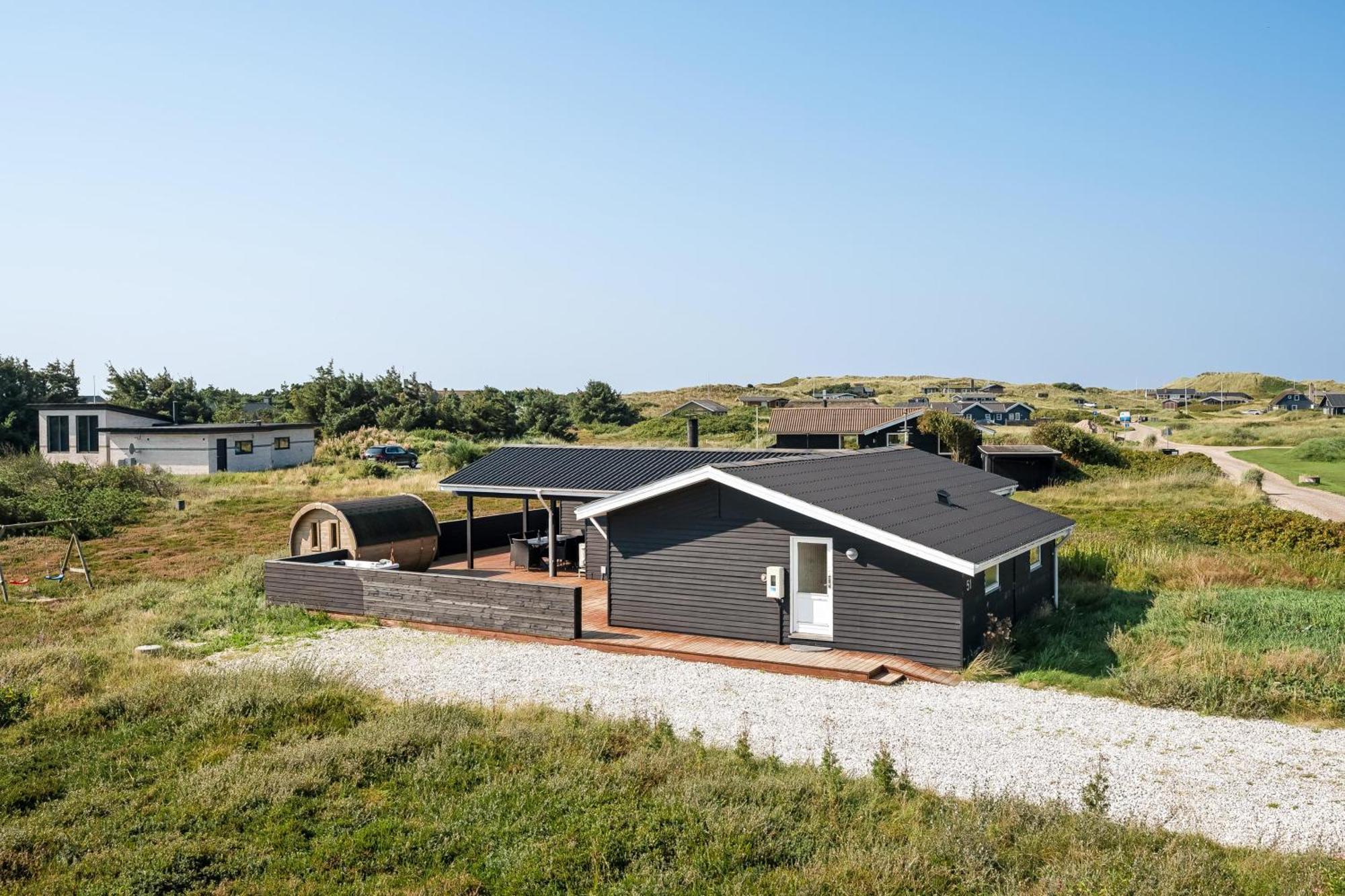 Charming Holiday Home Near The North Sea, With Outdoor Sauna And Outdoor Spa, Ringkøbing Eksteriør billede